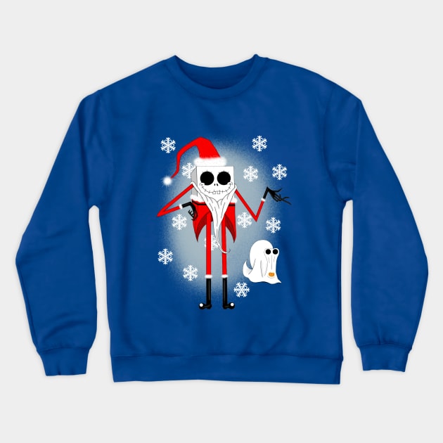 Sandy Claws Crewneck Sweatshirt by Beck’s Randoms